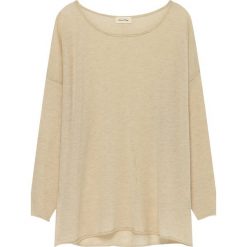 Sweter w kolorze beżowym. Brązowe bez kategorii American Vintage, z wełny, z okrągłym kołnierzem. W wyprzedaży za 215,95 zł.