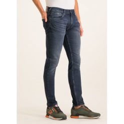 Jeansy Regular Fit Pepe Jeans Stanley Night PM205151. Niebieskie jeansy męskie Pepe Jeans, m, bez wzorów, z jeansu. W wyprzedaży za 279,00 zł.