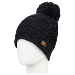 Roxy Damska Czapka Beanie Hdwr kvj0 Czarny. Czarne czapki damskie marki Roxy, na zimę, z polaru. Za 145,00 zł.