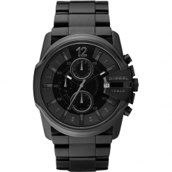 Zegarek DIESEL - Master Chief Chrono DZ4180 Black/Black. Czarne zegarki męskie Diesel. Za 1019,00 zł.