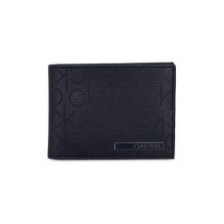 Portfele Calvin Klein Jeans K50K504840 INDUSTRIAL MONO. Niebieskie portfele męskie Calvin Klein Jeans, bez wzorów, z jeansu. Za 216,05 zł.