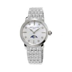 ZEGAREK FREDERIQUE CONSTANT SLIMLINE MOONPHASE FC-206MPWD1S6B. Zegarki damskie FREDERIC CONSTANT. Za 4099,00 zł.