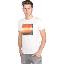 SELECTED Koszulka Biały. Białe podkoszulki męskie Selected, xl, z nadrukiem, z bawełny, krótkie. Za 88,95 zł.