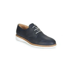 Derby Casual Attitude JALIYAPE. Niebieskie półbuty męskie marki Casual Attitude, na co dzień, bez wzorów, casualowe, bez zapięcia. Za 329,00 zł.