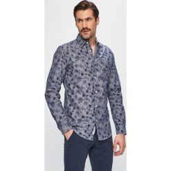 Premium by Jack&Jones - Koszula. Niebieskie koszule męskie Premium by Jack&Jones, s, bez wzorów, z bawełny, klasyczne, z klasycznym kołnierzykiem, z długim rękawem. Za 219,90 zł.