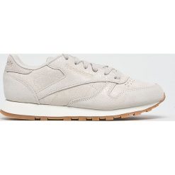Reebok Classic - Buty. Brązowe buty sportowe damskie Reebok Classic, ze skóry. W wyprzedaży za 179,90 zł.