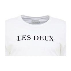 T-shirty męskie: Les Deux Tshirt z nadrukiem white/black