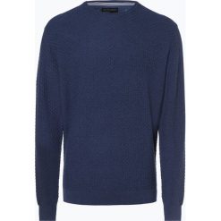 Nils Sundström - Sweter męski, niebieski. Niebieskie swetry klasyczne męskie Nils Sundström, m, z bawełny. Za 179,95 zł.