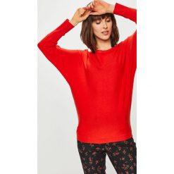 Medicine - Sweter Basic. Czerwone swetry klasyczne damskie marki MEDICINE, s, z poliesteru, z okrągłym kołnierzem. Za 79,90 zł.