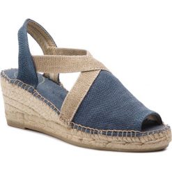 Espadryle TONI PONS - Breda-V Mari. Niebieskie espadryle damskie Toni Pons, bez wzorów, z tworzywa sztucznego, bez obcasa, na obcasie. Za 219,00 zł.