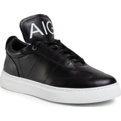 Sneakersy AIGNER - David 42 2201030 Black 001. Czarne sneakersy męskie Aigner, bez zapięcia. W wyprzedaży za 599,00 zł.