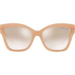 Michael Kors - Okulary Barbados. Brązowe okulary przeciwsłoneczne damskie marki Michael Kors. W wyprzedaży za 399,90 zł.