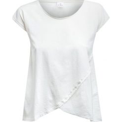 T-shirt DEHA EASY. Brązowe bluzki damskie Deha, bez wzorów, z bawełny, z okrągłym kołnierzem. W wyprzedaży za 108,00 zł.