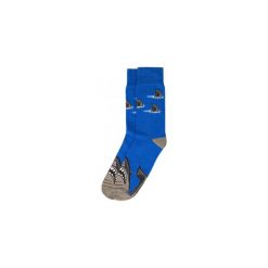 Skarpetki Bobby Sox - Gruba Ryba BS2. Niebieskie skarpetki męskie Bobby Sox - skarpetki, bez wzorów, z elastanu. Za 18,00 zł.