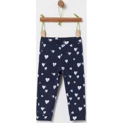 OVS - Legginsy dziecięce 74-98 cm. Czarne spodnie dziewczęce OVS, bez wzorów, z elastanu. Za 49,90 zł.