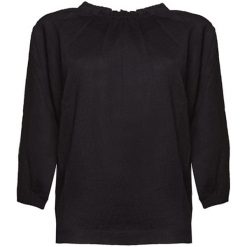 Sweter w kolorze czarnym. Czarne swetry damskie Stefanel, s, z wełny. W wyprzedaży za 149,95 zł.