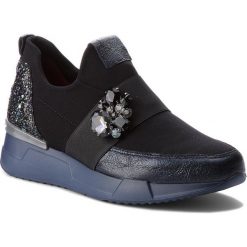 Sneakersy HISPANITAS - Cinnamon HI87814 Marine/Black. Niebieskie półbuty damskie Hispanitas, ze skóry. W wyprzedaży za 359,00 zł.