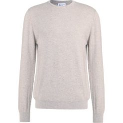 Johnstons Cashmere Sweter fossil. Brązowe swetry klasyczne męskie marki Johnstons Cashmere, xl, z kaszmiru. W wyprzedaży za 1028,30 zł.