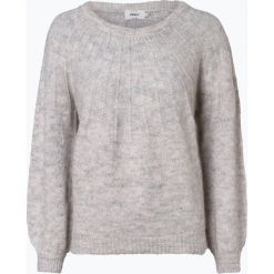 ONLY - Sweter damski z dodatkiem alpaki – Onlhanna, czarny. Czarne swetry damskie marki ONLY, m, w paski, bez rękawów, bez kaptura. Za 159,95 zł.