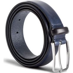 Pasek Męski BOSS - Chuck 50379808 Dark Blue 401. Niebieskie paski męskie Boss, w paski, ze skóry. W wyprzedaży za 269,00 zł.