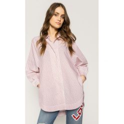 Koszula Hugo Exelia 50426641. Bluzki damskie HUGO, bez wzorów, z bawełny, bez kołnierzyka, bez rękawów. W wyprzedaży za 719,00 zł.