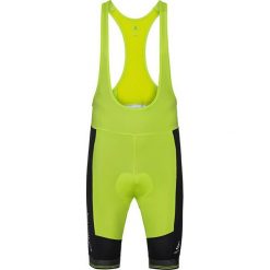 Spodenki i szorty męskie: Odlo Szorty rowerowe Tights short suspenders Ceramicool X-Light żółte r. L (422112)