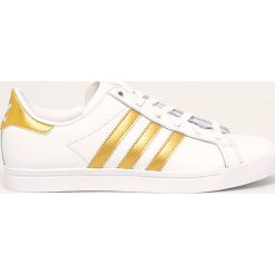 Adidas Originals - Buty Coast Star. Białe buty sportowe damskie adidas Originals, bez wzorów, ze skóry, sportowe. W wyprzedaży za 249,90 zł.