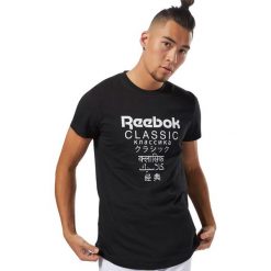 Koszulka Reebok GP Unisex Longer Tee (DJ1890). Czarne koszulki męskie Reebok, m, bez wzorów, z bawełny, bez kołnierzyka, bez rękawów. Za 107,99 zł.