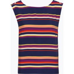 ARMEDANGELS - Top damski – Naadima, niebieski. Niebieskie topy damskie ARMEDANGELS, xl, w paski, z dekoltem w serek. Za 249,95 zł.