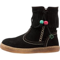 Buty zimowe damskie: El Naturalista LUX Botki black/kepina