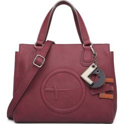 Tamaris torebka Fee Handbag 3042192, burgundowa. Czerwone torebki klasyczne damskie Tamaris, bez wzorów, ze skóry, na ramię, bez dodatków. Za 229,00 zł.