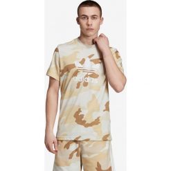 Adidas Originals Camouflage Trefoil Koszulka Brązowy. Pomarańczowe podkoszulki męskie adidas Originals, s, bez wzorów, z bawełny, bez kołnierzyka, z krótkim rękawem, krótkie. Za 145,95 zł.