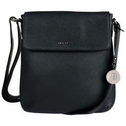 JustBag Damska torebka YF1803-841 Black. Czarne torebki klasyczne damskie Justbag, bez wzorów, bez dodatków. Za 235,00 zł.