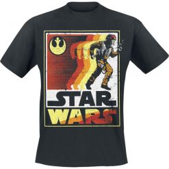 T-shirty męskie z nadrukiem: Star Wars Episode 8 – The Last Jedi – On The Run T-Shirt czarny
