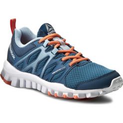 Buty Reebok - Realflex Train 4.0 BD5061 Blue/Grey/Pink. Niebieskie buty do fitnessu damskie Reebok, z materiału. W wyprzedaży za 199,00 zł.