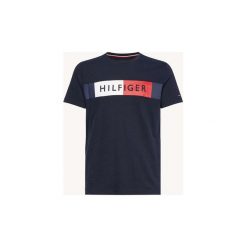 T-shirty z krótkim rękawem Tommy Hilfiger MW0MW09827 STRIPE TEE. Niebieskie t-shirty męskie TOMMY HILFIGER, s, bez wzorów, bez kołnierzyka, krótkie. Za 131,30 zł.
