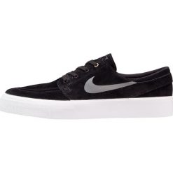 Nike SB ZOOM STEFAN JANOSKI PREM HT Tenisówki i Trampki black/dark grey/metalcli gold/white. Czarne tenisówki damskie Nike SB, z weluru. W wyprzedaży za 265,30 zł.