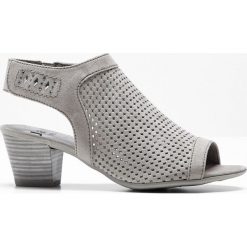 Wygodne sandały Jana bonprix brunatny. Pomarańczowe sandały damskie bonprix, z aplikacjami, bez obcasa, bez zapięcia. Za 189,99 zł.