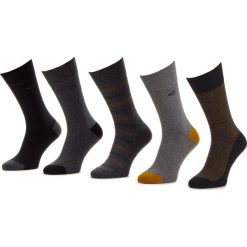 Zestaw 5 par wysokich skarpet męskich CAMEL ACTIVE - 6477 Black 610. Szare skarpetki męskie Camel Active, bez wzorów, z elastanu. Za 69,00 zł.