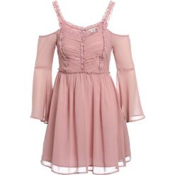 Sukienki hiszpanki: Miss Selfridge PLEAT RUFFLE Sukienka letnia pink