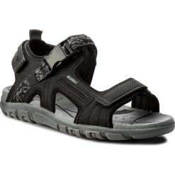 Sandały GEOX - U S.Strada A U8224A 00050 C9997 Black. Czarne sandały męskie skórzane Geox. W wyprzedaży za 239,00 zł.