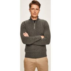 Marc O'Polo - Sweter. Szare swetry męskie Marc O'Polo, s, bez wzorów, z bawełny, polo, bez kaptura. Za 649,90 zł.