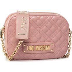 Torebka LOVE MOSCHINO - JC4208PP0AKA0601 Cipria. Różowe torebki klasyczne damskie Love Moschino, bez wzorów, ze skóry ekologicznej, wizytowe, bez dodatków. Za 699,00 zł.
