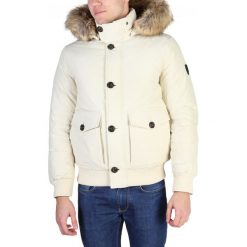 Tommy Hilfiger Giacca MW0MW03388. Płaszcze męskie TOMMY HILFIGER, na zimę, s, bez wzorów, z bawełny, długie, bez kaptura. Za 736,00 zł.