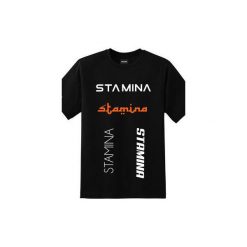 1 tone tee. Czarne t-shirty damskie marki MAJORS, s, z nadrukiem, z bawełny, bez kołnierzyka. Za 110,00 zł.