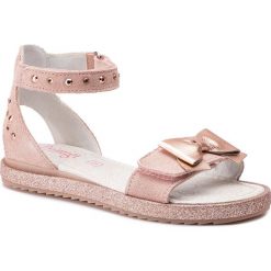 Sandały PRIMIGI - 3430911 S Skin. Różowe sandały dziewczęce Primigi, ze skóry, bez zapięcia. W wyprzedaży za 199,00 zł.
