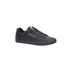 Trampki damskie slip on: Buty Big Star Czarne trampki sznurowane AA274A008