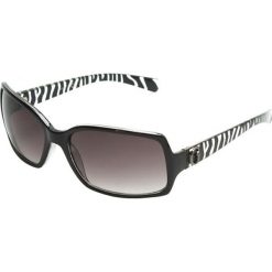 Okulary przeciwsłoneczne damskie: Okulary przeciwsłoneczne „GUF 7012 BLK-36” w kolorze czarno-białym