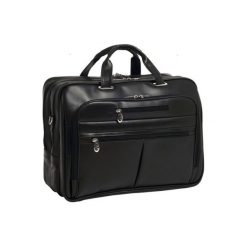 Torba MCKLEIN Rockford 17 cali Czarny. Czarne torby na laptopa Mcklein, w paski. Za 964,99 zł.