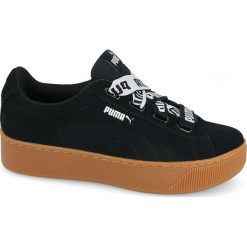 Buty sportowe damskie: Puma Buty damskie Vikky Platform Ribbon Bold czarne r. 42 (365314-01)